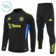 Manchester United Kvart-Zip Trenings Collegegenser Barn 2025-26 Manchester United Kvart-Zip Trenings Collegegenser Barn 2025-26