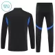 Manchester United Kvart-Zip Trenings Collegegenser Barn 2025-26