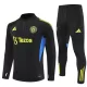 Manchester United Kvart-Zip Trenings Collegegenser Herre 2025-26