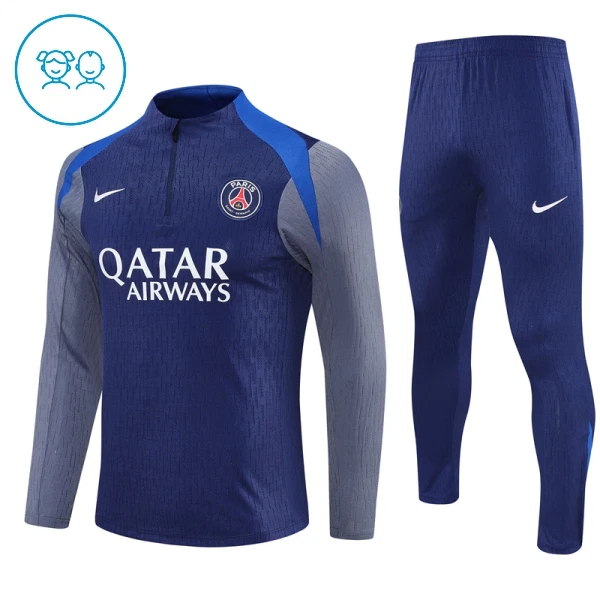 Paris Saint-Germain Kvart-Zip Trenings Collegegenser Barn 2025-26 Navy Paris Saint-Germain Kvart-Zip Trenings Collegegenser Barn 2025-26 Navy