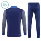 Paris Saint-Germain Kvart-Zip Trenings Collegegenser Barn 2025-26 Navy