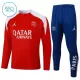 Paris Saint-Germain Kvart-Zip Trenings Collegegenser Barn 2025-26 Rød Paris Saint-Germain Kvart-Zip Trenings Collegegenser Barn 2025-26 Rød