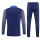 Paris Saint-Germain Kvart-Zip Trenings Collegegenser Herre 2025-26 Navy