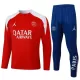Paris Saint-Germain Kvart-Zip Trenings Collegegenser Herre 2025-26 Rød Paris Saint-Germain Kvart-Zip Trenings Collegegenser Herre 2025-26 Rød