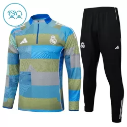 Real Madrid Kvart-Zip Trenings Collegegenser Barn 2025-26 Real Madrid Kvart-Zip Trenings Collegegenser Barn 2025-26