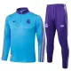 Real Madrid Kvart-Zip Trenings Collegegenser Herre 2025-26 Blå Real Madrid Kvart-Zip Trenings Collegegenser Herre 2025-26 Blå