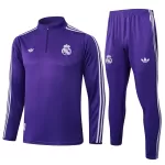 Real Madrid Kvart-Zip Trenings Collegegenser Herre 2025-26 Lilla