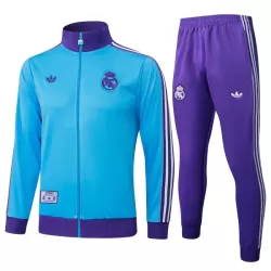 Real Madrid Treningsjakkedresser Herre 2025-26 Blå Real Madrid Treningsjakkedresser Herre 2025-26 Blå