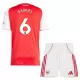 Arsenal Gabriel 6 Hjemmedrakt Barn 2025-26 - med Bukse Arsenal Gabriel 6 Hjemmedrakt Barn 2025-26 - med Bukse
