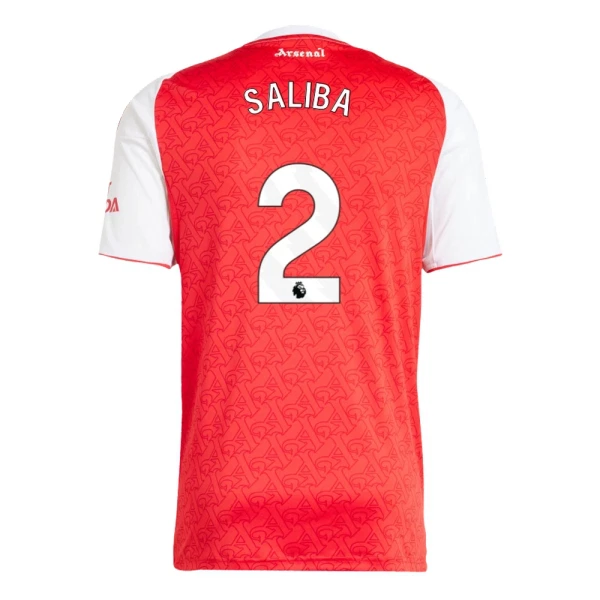Arsenal Saliba 2 Hjemmedrakt Herre 2025-26 Arsenal Saliba 2 Hjemmedrakt Herre 2025-26