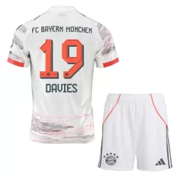 FC Bayern München Alphonso Davies 19 Bortedrakt Barn 2025-26 - med Bukse FC Bayern München Alphonso Davies 19 Bortedrakt Barn 2025-26 - med Bukse