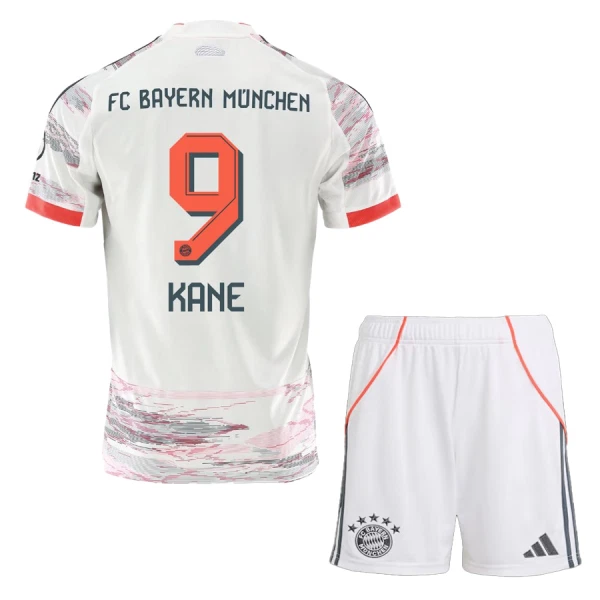 FC Bayern München Harry Kane 9 Bortedrakt Barn 2025-26 - med Bukse FC Bayern München Harry Kane 9 Bortedrakt Barn 2025-26 - med Bukse