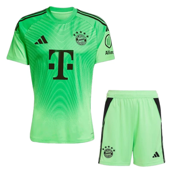 FC Bayern München Keeper Drakt Barn 2025-26 Grønn FC Bayern München Keeper Drakt Barn 2025-26 Grønn