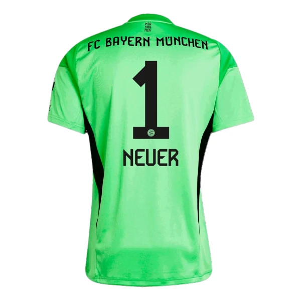 FC Bayern München Neuer 1 Keeper Drakt Herre 2025-26 Grønn FC Bayern München Neuer 1 Keeper Drakt Herre 2025-26 Grønn