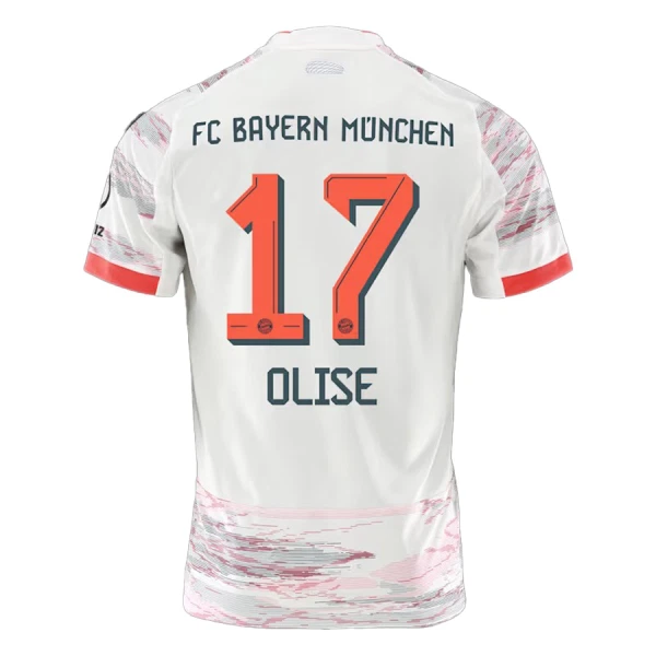 FC Bayern München Olise 17 Bortedrakt Herre 2025-26 FC Bayern München Olise 17 Bortedrakt Herre 2025-26