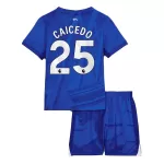 Chelsea Caicedo 25 Hjemmedrakt Barn 2025-26 - med Bukse