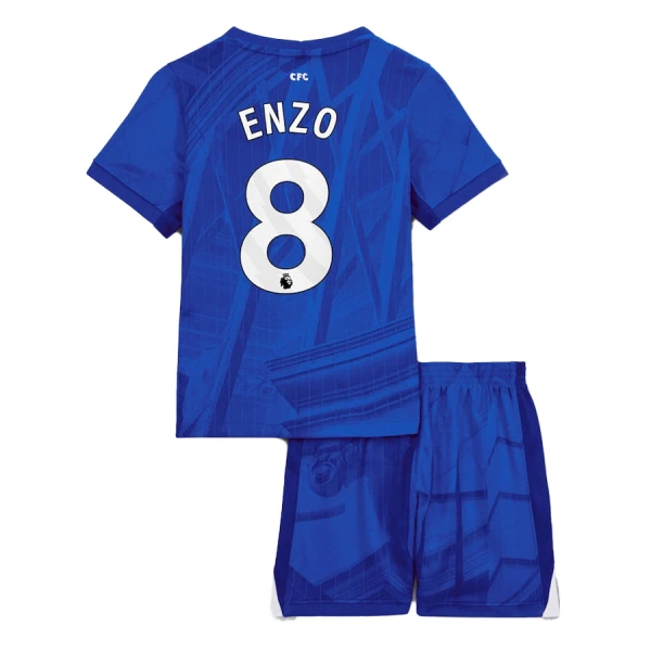 Chelsea Enzo 8 Hjemmedrakt Barn 2025-26 - med Bukse