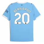 Manchester City Bernardo 20 Hjemmedrakt Herre 2025-26