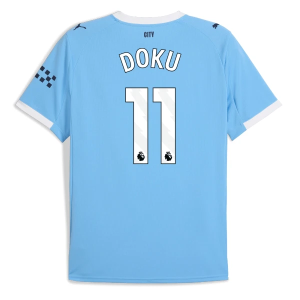Manchester City Doku 11 Hjemmedrakt Herre 2025-26 Manchester City Doku 11 Hjemmedrakt Herre 2025-26