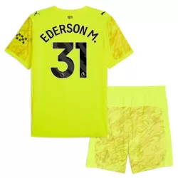 Manchester City Ederson M. 31 Keeper Drakt Barn 2025-26 Gul Manchester City Ederson M. 31 Keeper Drakt Barn 2025-26 Gul