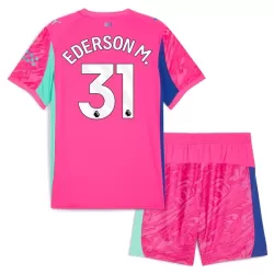Manchester City Ederson M. 31 Keeper Drakt Barn 2025-26 Rosa Manchester City Ederson M. 31 Keeper Drakt Barn 2025-26 Rosa