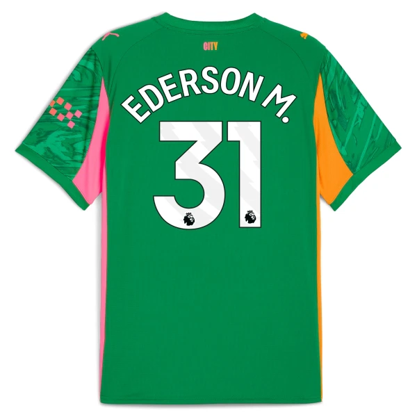 Manchester City Ederson M. 31 Keeper Drakt Herre 2025-26 Grønn Manchester City Ederson M. 31 Keeper Drakt Herre 2025-26 Grønn
