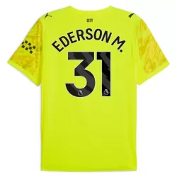 Manchester City Ederson M. 31 Keeper Drakt Herre 2025-26 Gul Manchester City Ederson M. 31 Keeper Drakt Herre 2025-26 Gul