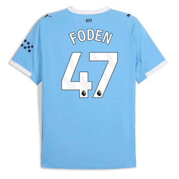 Manchester City Foden 47 Hjemmedrakt Herre 2025-26 Manchester City Foden 47 Hjemmedrakt Herre 2025-26