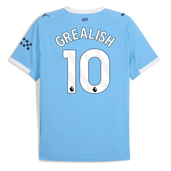 Manchester City Grealish 10 Hjemmedrakt Herre 2025-26 Manchester City Grealish 10 Hjemmedrakt Herre 2025-26