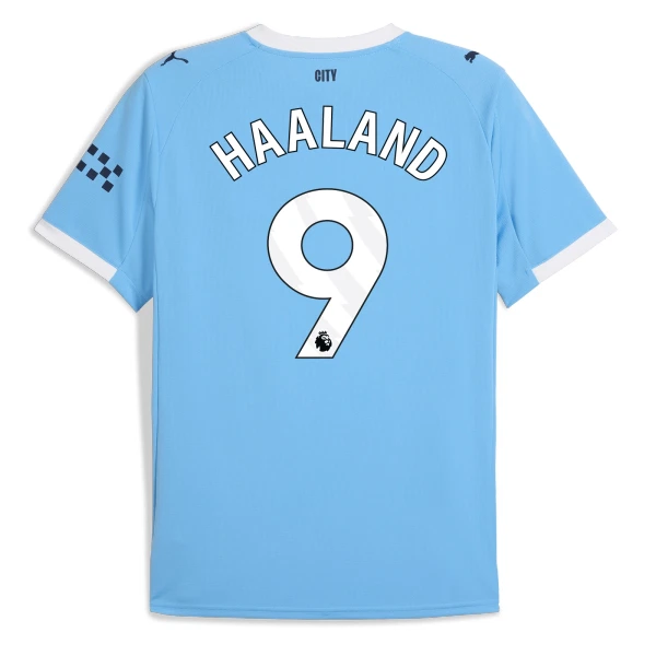 Manchester City Haaland 9 Hjemmedrakt Herre 2025-26 Manchester City Haaland 9 Hjemmedrakt Herre 2025-26