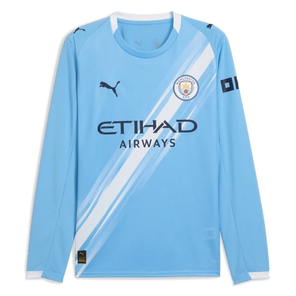 Manchester City Hjemmedrakt Herre 2025-26 Langermet Manchester City Hjemmedrakt Herre 2025-26 Langermet