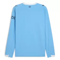 Manchester City Hjemmedrakt Herre 2025-26 Langermet