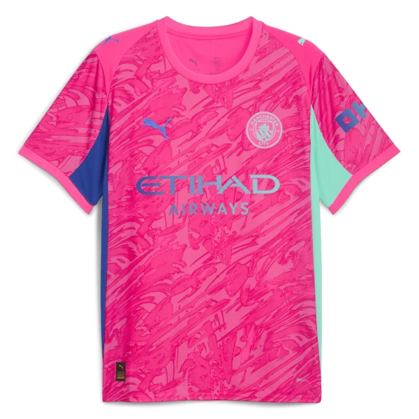 Manchester City Keeper Drakt Herre 2025-26 Rosa Manchester City Keeper Drakt Herre 2025-26 Rosa