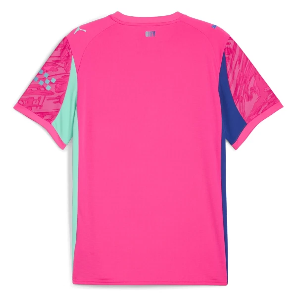 Manchester City Keeper Drakt Herre 2025-26 Rosa