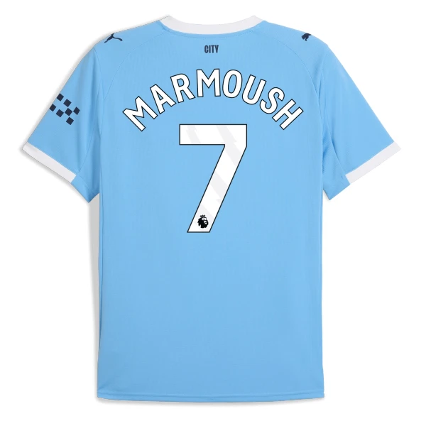 Manchester City Marmoush 7 Hjemmedrakt Herre 2025-26 Manchester City Marmoush 7 Hjemmedrakt Herre 2025-26