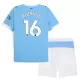 Manchester City Rodrigo 16 Hjemmedrakt Barn 2025-26 - med Bukse Manchester City Rodrigo 16 Hjemmedrakt Barn 2025-26 - med Bukse