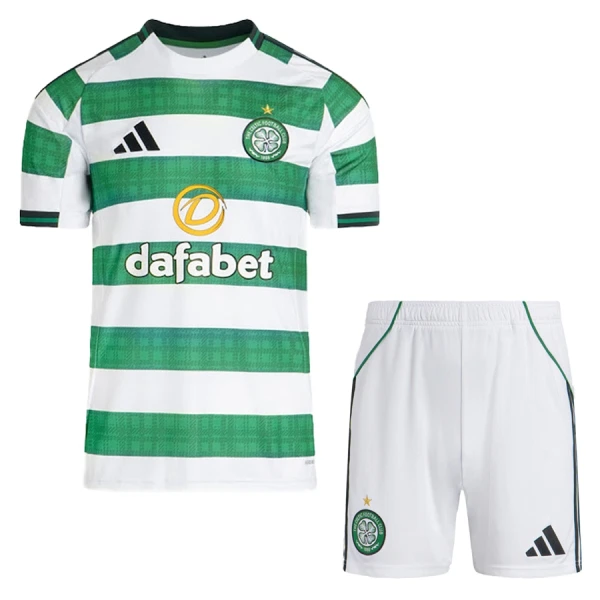 Celtic Hjemmedrakt Barn 2025-26 - med Bukse Celtic Hjemmedrakt Barn 2025-26 - med Bukse