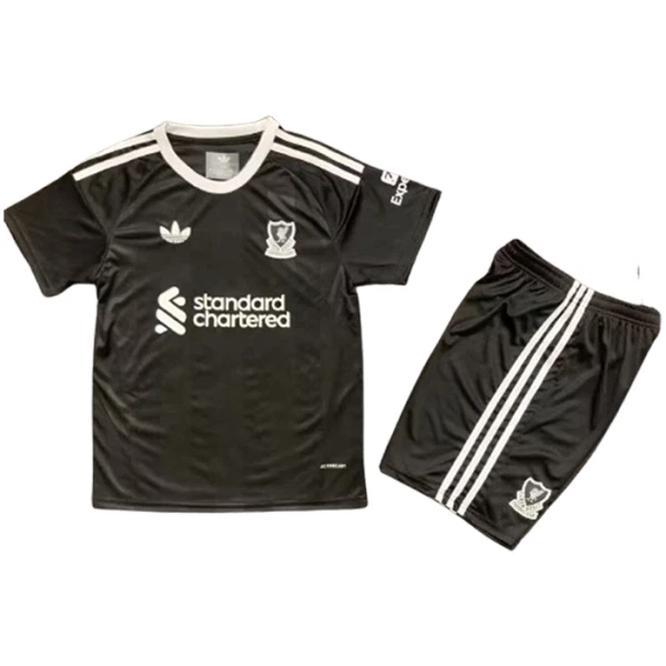 Liverpool Keeper Drakt Barn 2025-26 Svart Liverpool Keeper Drakt Barn 2025-26 Svart
