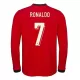 Portugal Ronaldo 7 Hjemmedrakt Herre 2025 Langermet