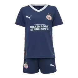 PSV Eindhoven Bortedrakt Barn 2025-26 - med Bukse PSV Eindhoven Bortedrakt Barn 2025-26 - med Bukse