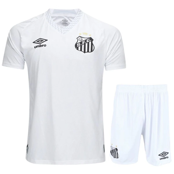 Santos FC Hjemmedrakt Barn 2025-26 - med Bukse Santos FC Hjemmedrakt Barn 2025-26 - med Bukse