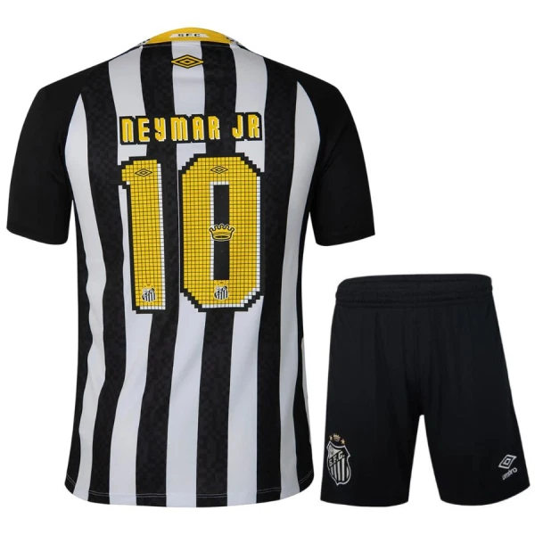 Santos FC Neymar JR 10 Bortedrakt Barn 2025-26 - med Bukse Santos FC Neymar JR 10 Bortedrakt Barn 2025-26 - med Bukse
