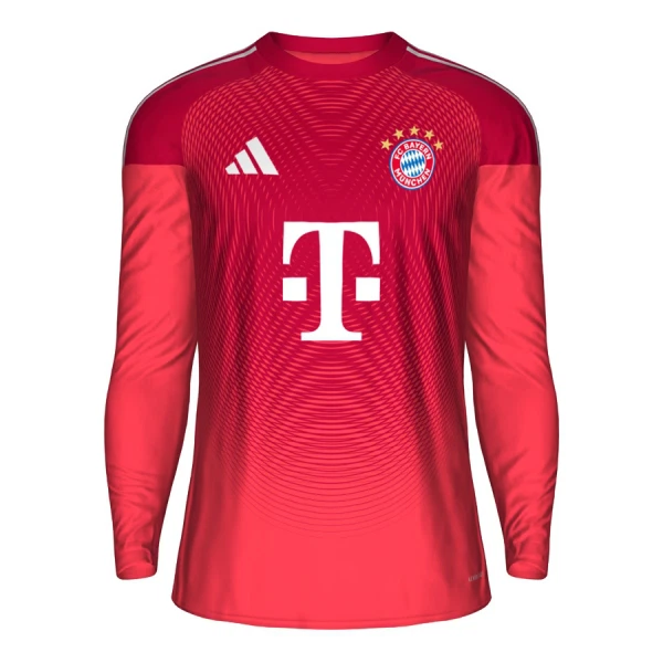 FC Bayern München Keeper Drakt Herre 2025-26 Langermet Rød FC Bayern München Keeper Drakt Herre 2025-26 Langermet Rød