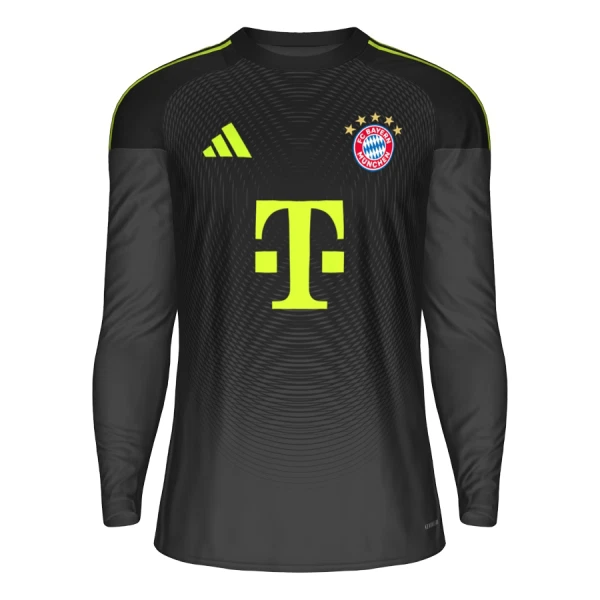 FC Bayern München Keeper Drakt Herre 2025-26 Langermet Svart FC Bayern München Keeper Drakt Herre 2025-26 Langermet Svart