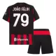 AC Milan João Félix 79 Hjemmedrakt Barn 2025-26 - med Bukse AC Milan João Félix 79 Hjemmedrakt Barn 2025-26 - med Bukse