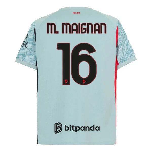 AC Milan M. Maignan 16 Keeper Drakt Herre 2025-26 Blå AC Milan M. Maignan 16 Keeper Drakt Herre 2025-26 Blå