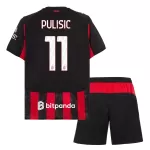 AC Milan Pulisic 11 Hjemmedrakt Barn 2025-26 - med Bukse