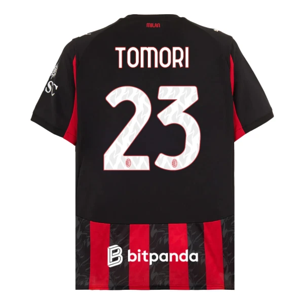AC Milan Tomori 23 Hjemmedrakt Herre 2025-26 AC Milan Tomori 23 Hjemmedrakt Herre 2025-26