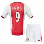 Ajax Amsterdam Brobbey 9 Hjemmedrakt Barn 2025-26 - med Bukse