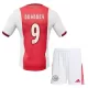 Ajax Amsterdam Brobbey 9 Hjemmedrakt Barn 2025-26 - med Bukse Ajax Amsterdam Brobbey 9 Hjemmedrakt Barn 2025-26 - med Bukse